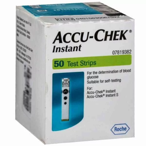 Buy Accu Chek Instant Blood Glucose Test Strips S Dock Pharmacy