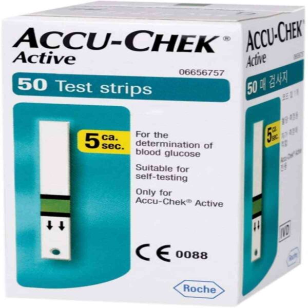 Accu-Chek Active Blood Glucose Test Strips