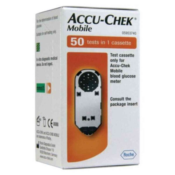 Accu-Chek Mobile Cassette Blood Glucose Test Strips