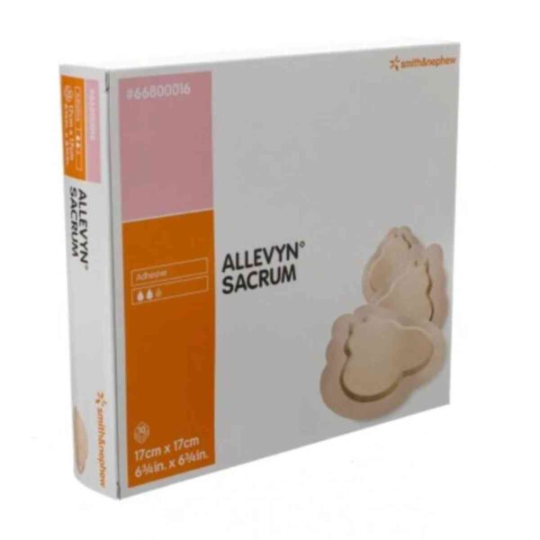 Allevyn Adhesive Sacrum 17cm, 10 Dressings