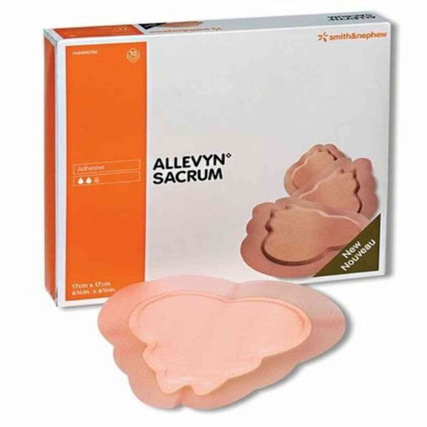 Allevyn Adhesive Sacrum 22cm, 10 Dressings