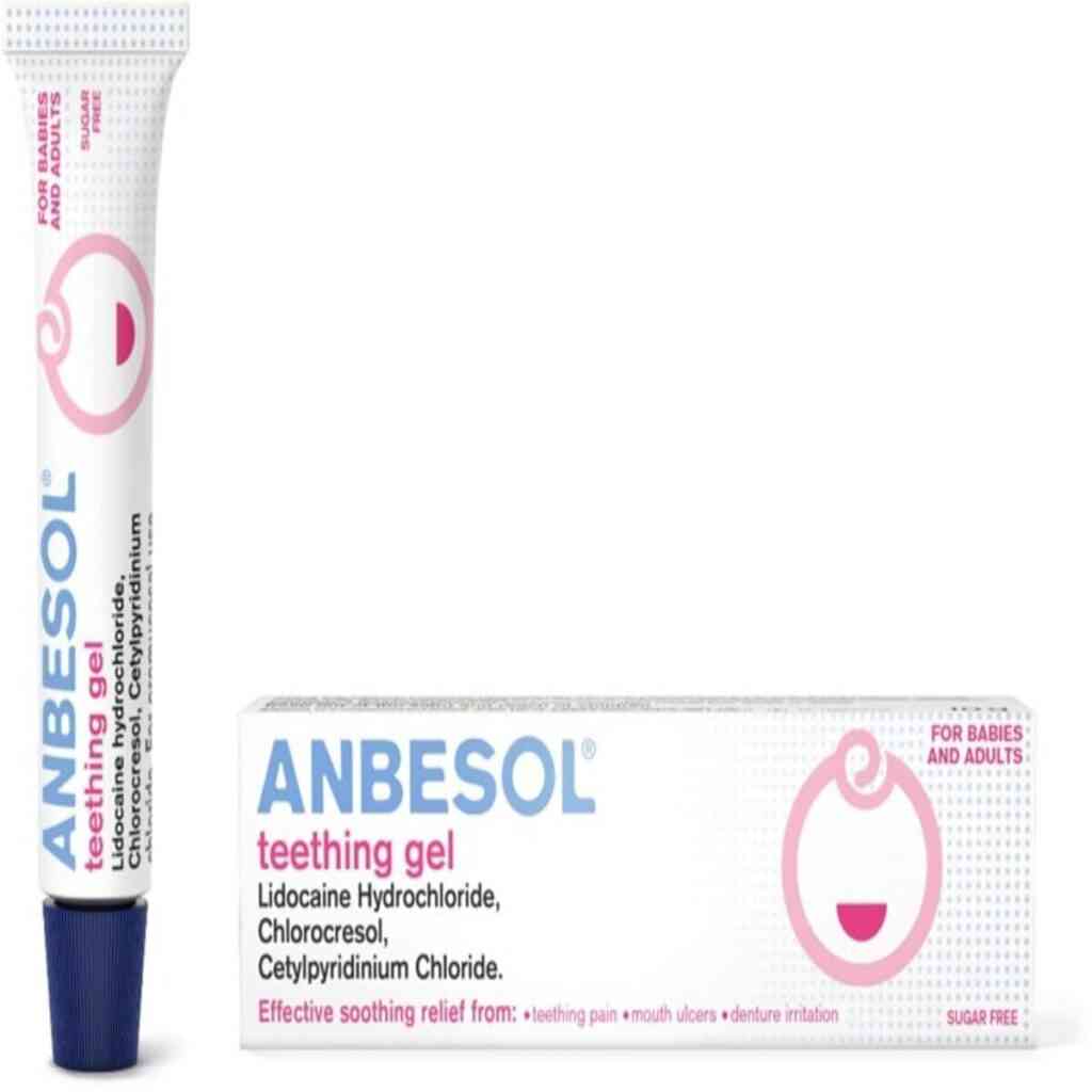 Buy Anbesol Teething Gel Baby Teething Pain Relief Dock Pharmacy