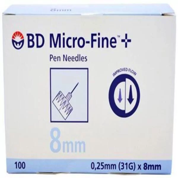 BD Microfine Insulin Pen Needles 8mm 31G 320631