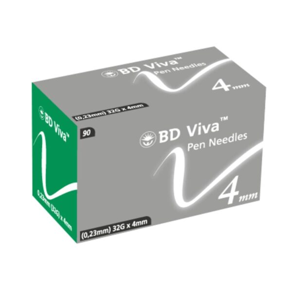 BD Viva Pen Needles 4mm 32G