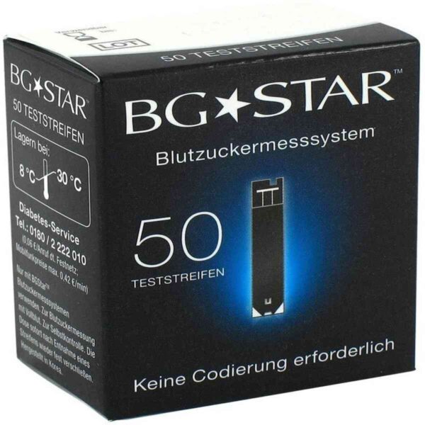 BG Star Blood Glucose Test Strips