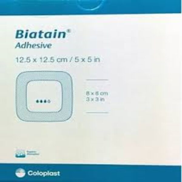 Biatain Adhesive Dressing 12.5cm x 12.5cm 3420, 10 Dressings