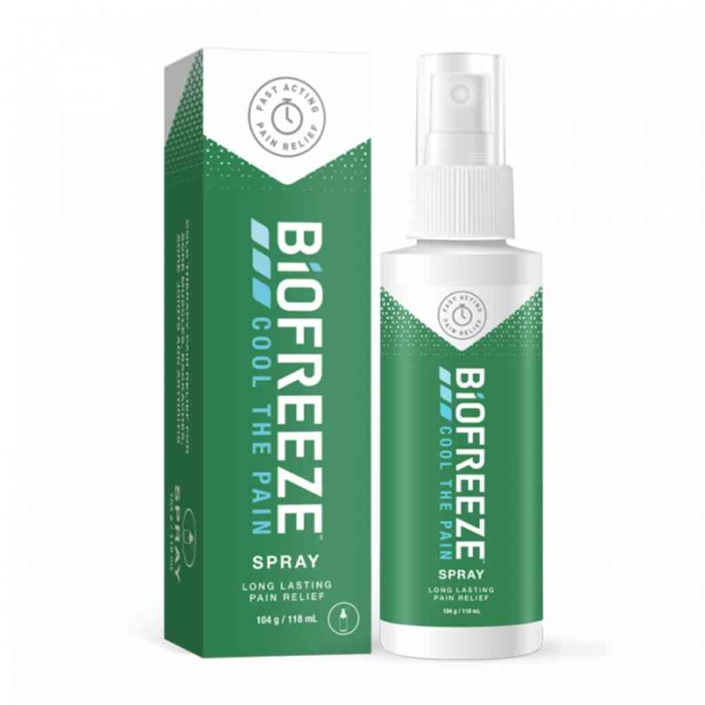 Buy Biofreeze Pain Relief Spray, 118ml - Dock Pharmacy