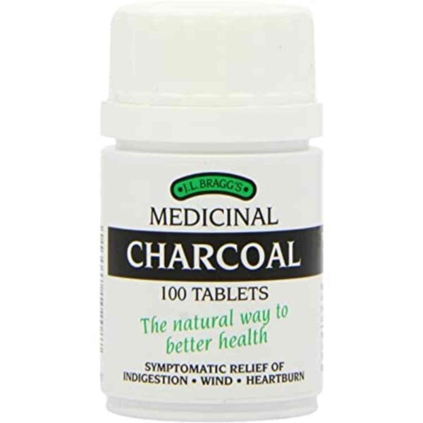 Braggs Charcoal Tablets Indigestion Wind And Heartburn Relief