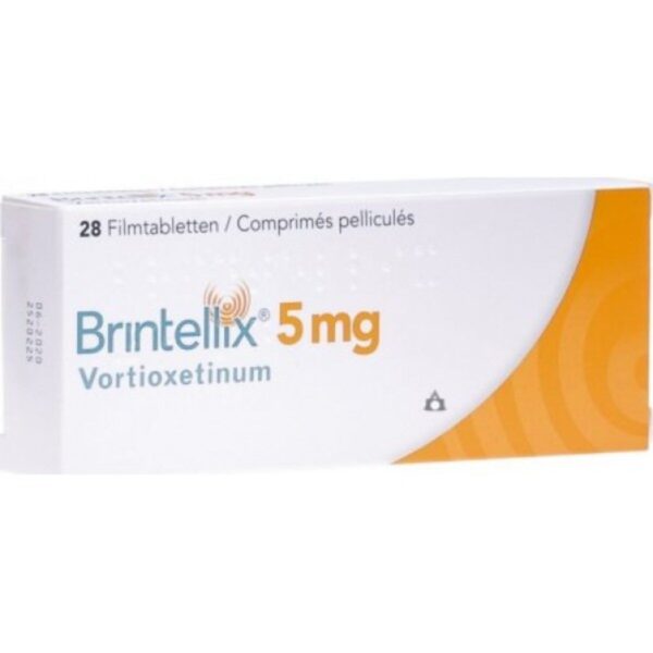 Brintellix 5mg Tablets - Vortioxetine 5mg, 28 Tablets