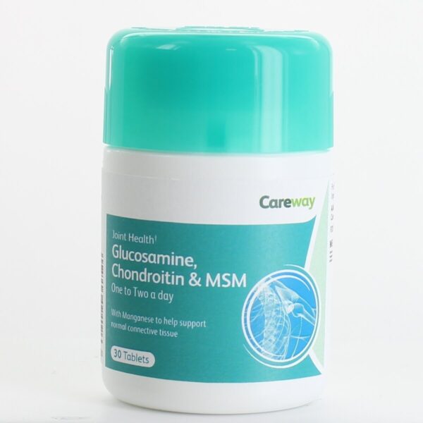 CAREWAY Glucosamine Chondroitin & MSM Tablets