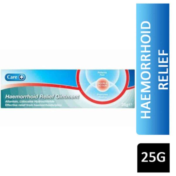 Care Haemorrhoid Relief Ointment - Haemorrhoid Ointment, 25g