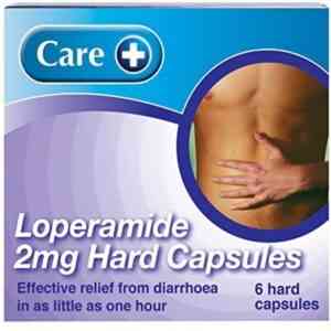 Care Loperamide 2mg Capsules, 6 Capsules