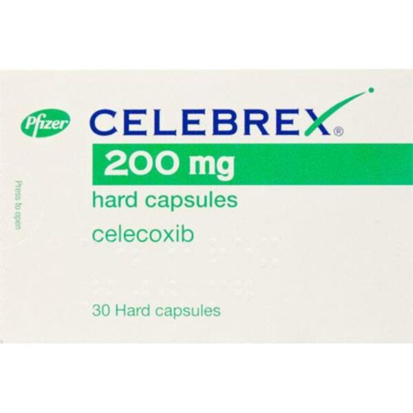 Celebrex 200mg Capsules – Celecoxib 200mg, 30 Capsules