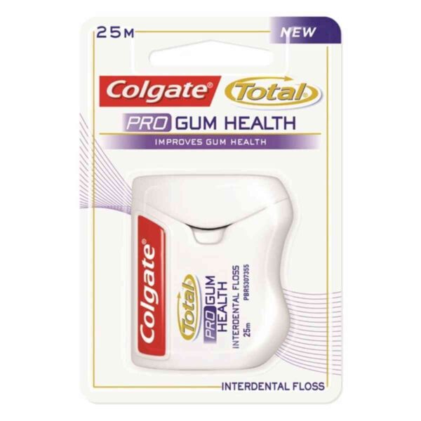 colgate total pro gum health interdental floss