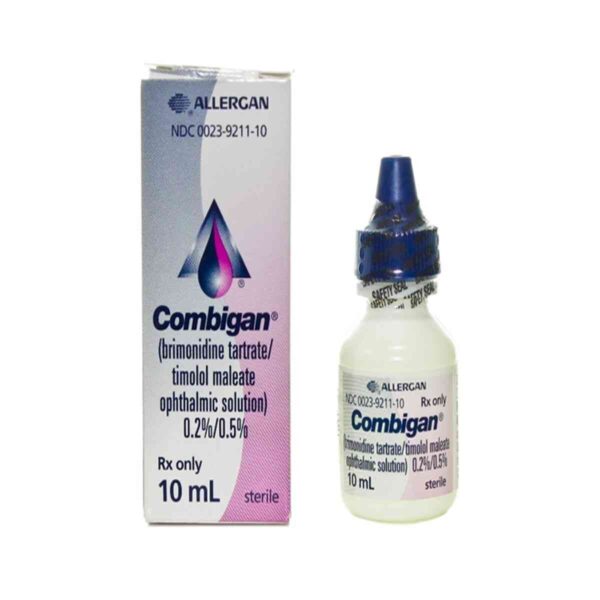 Combigan Eye Drops, 3 X 5ml Triple Pack