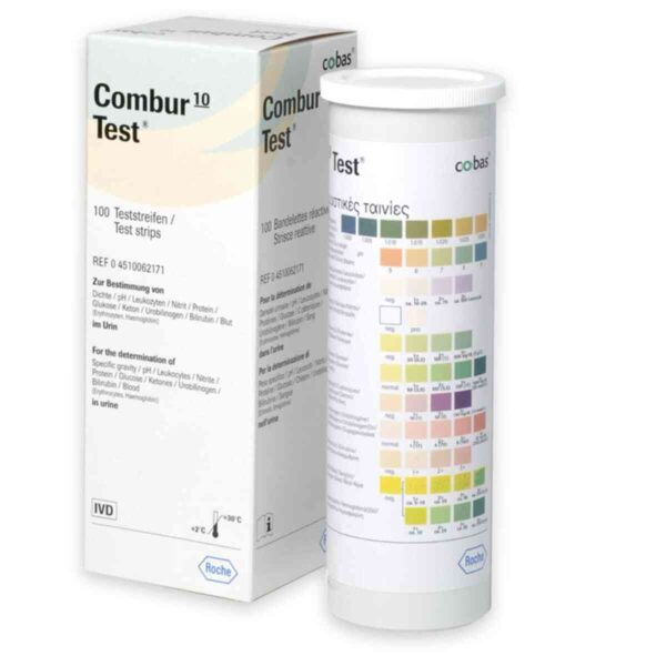 Combur 10 Urinary Test Strips