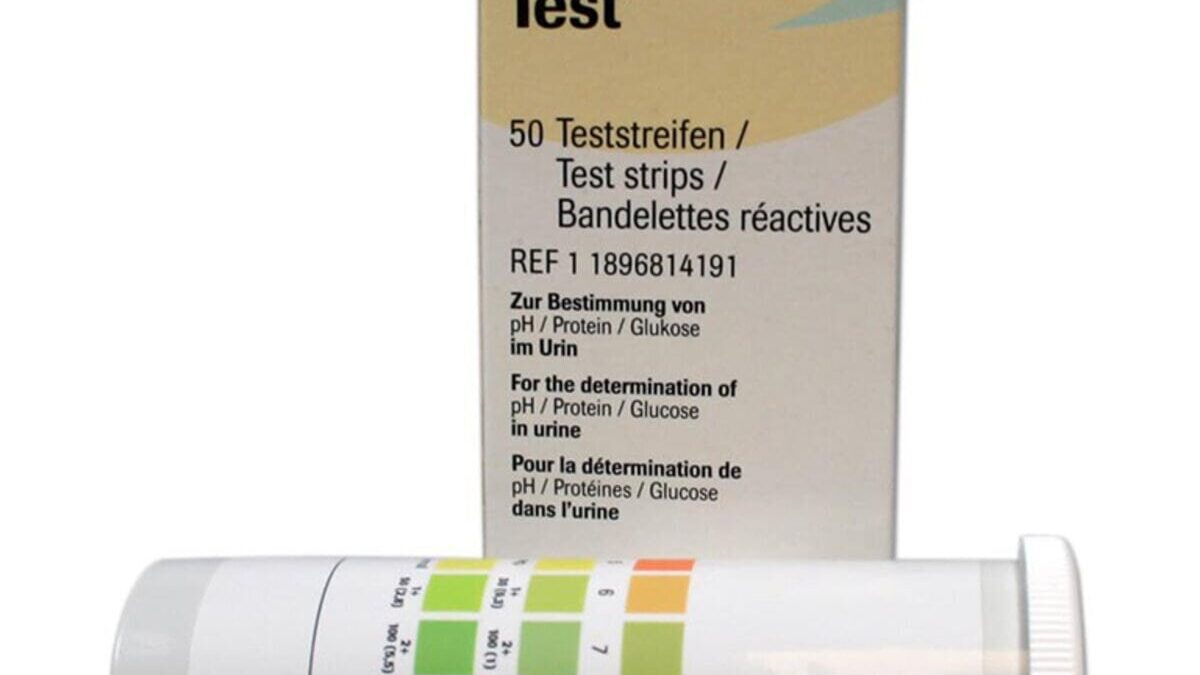 Bandelette urinaire Roche Combur Test® 3E, boîte de 50