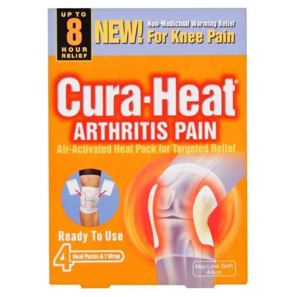 Cura Heat Arthritis Pain For Knee Heat Packs