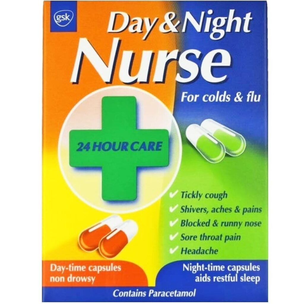 Buy Day And Night Nurse Capsules, 24 Capsules Dock Pharmacy