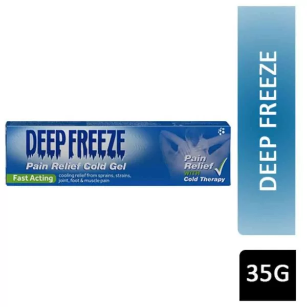 Buy Deep Freeze Pain Relief Cold Gel, 35g - Dock Pharmacy