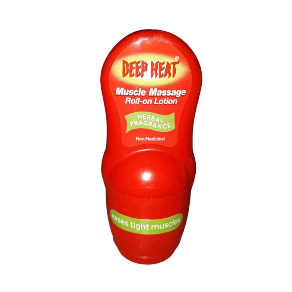 Buy Deep Heat Muscle Massage Roll On Lotion, 50ml - Dock Pharmacy