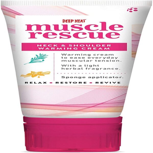 Buy Deep Heat Muscle Rescue Neck And Shoulder Warming Cream, 50ml