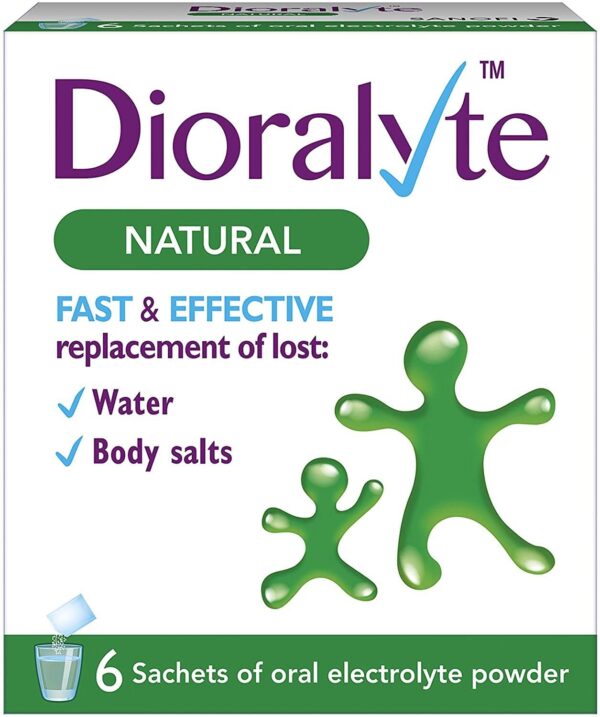 Dioralyte Natural Flavour Replace Lost Water And Body Salts