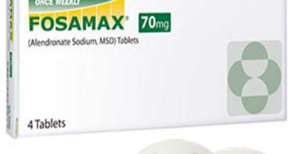 Buy FOSAMAX Once Weekly 70mg Tablets, 4 Tablets - Dock Pharmacy