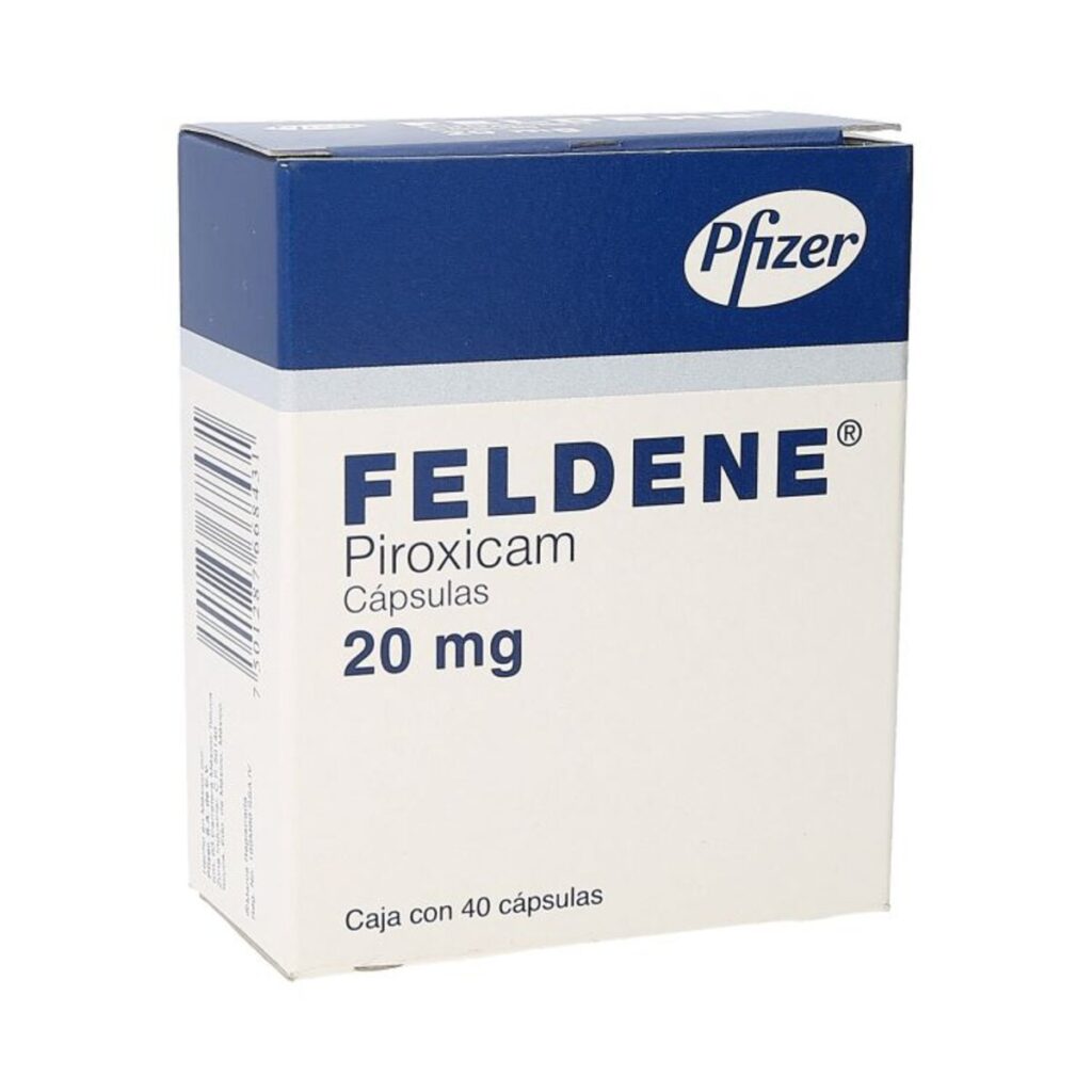 Feldene Capsules 20mg Piroxicam 20mg Capsules 30 Dock Pharmacy   Feldene Capsules 20mg – Piroxicam 20mg Capsules 30 Capsules 1 1024x1024 