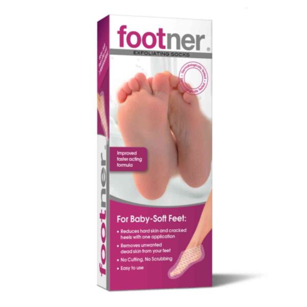 Footner Exfoliating Socks, 1 Pair