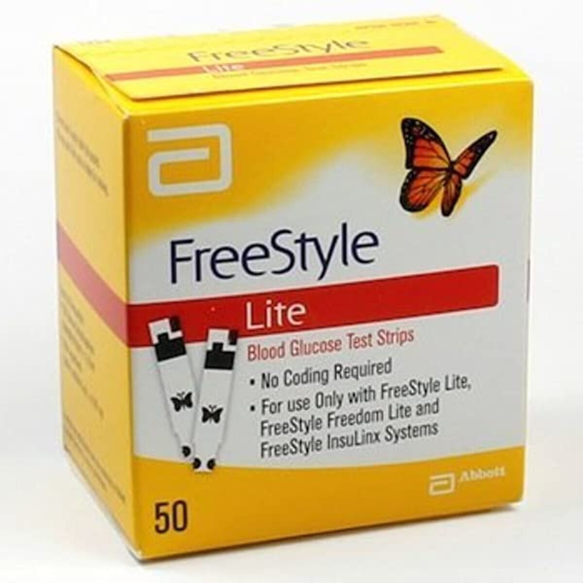 freestyle lite blood test strips