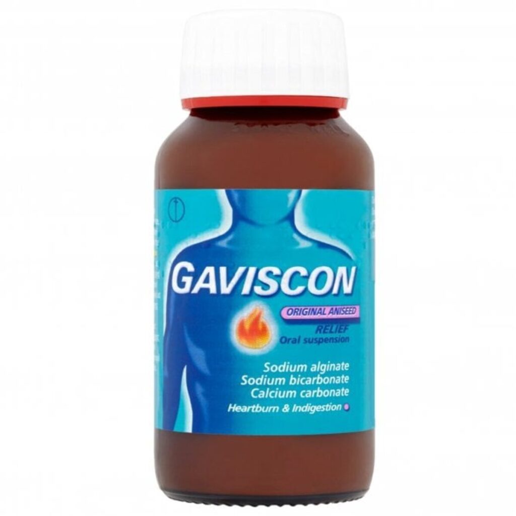 Buy Gaviscon Original Heartburn And Indigestion Relief Liquid Aniseed ...