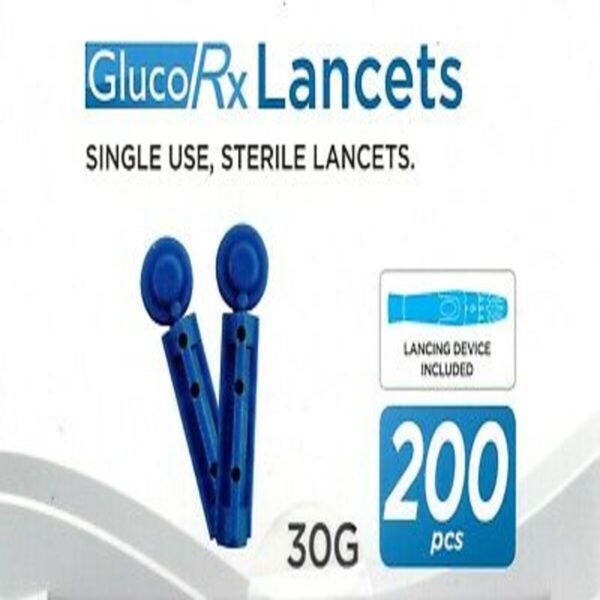 GlucoRx Lancets 30G