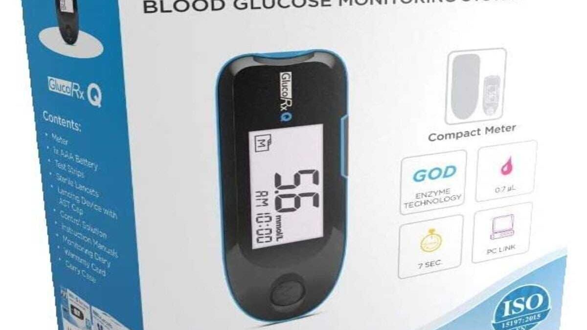 glucorx q blood glucose monitoring system