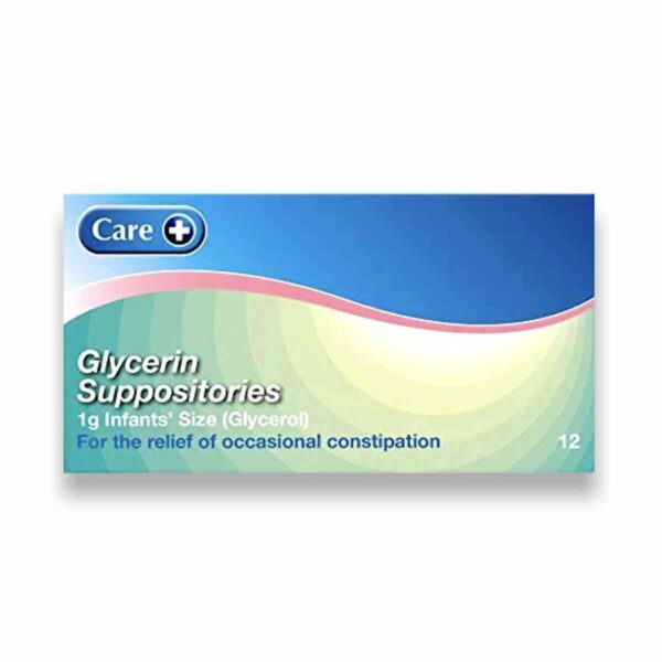 Glycerin Suppositories Infant Size, 12 Pack