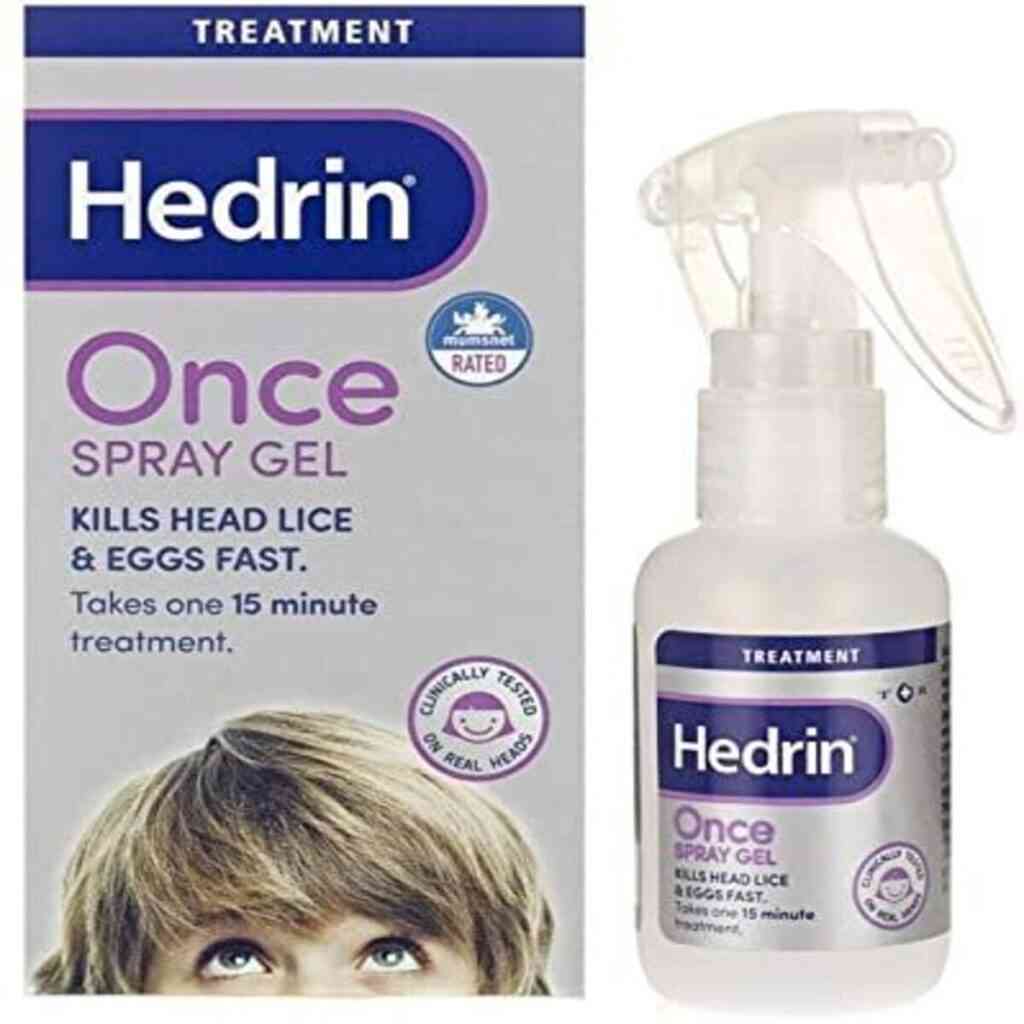 Buy Hedrin Once Spray Gel, 100ml - Dock Pharmacy