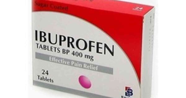 Buy Ibuprofen Maximum Strenght 400mg Tablets, 24 Tablets - Dock Pharmacy