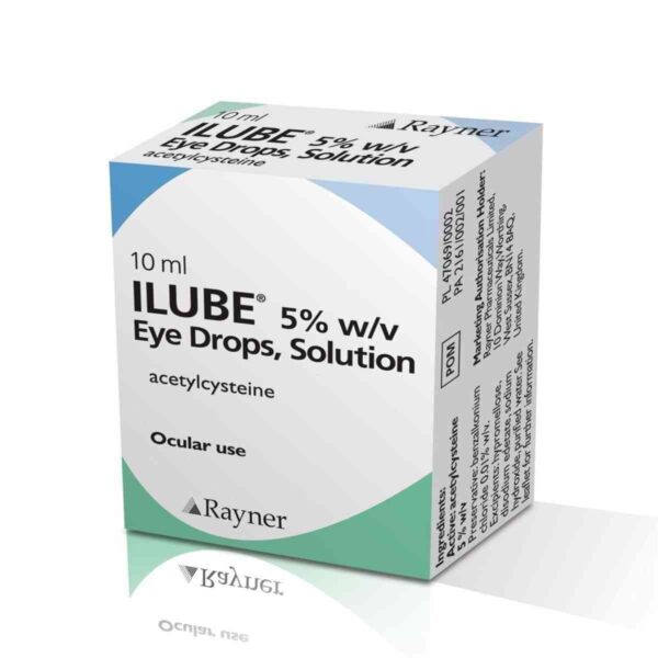 Ilube Eye Drops - Acetylcysteine Eye drops, 10ml