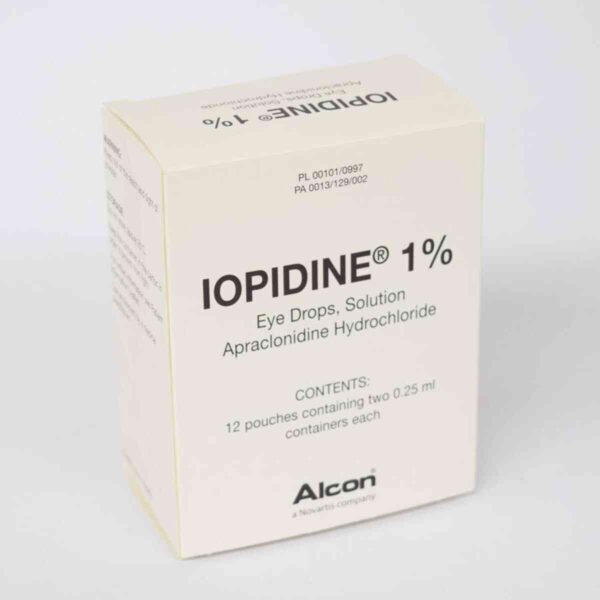 Iopidine Eye Drops 1% - Apraclonidine Eye Drops 1%, 24 SDU