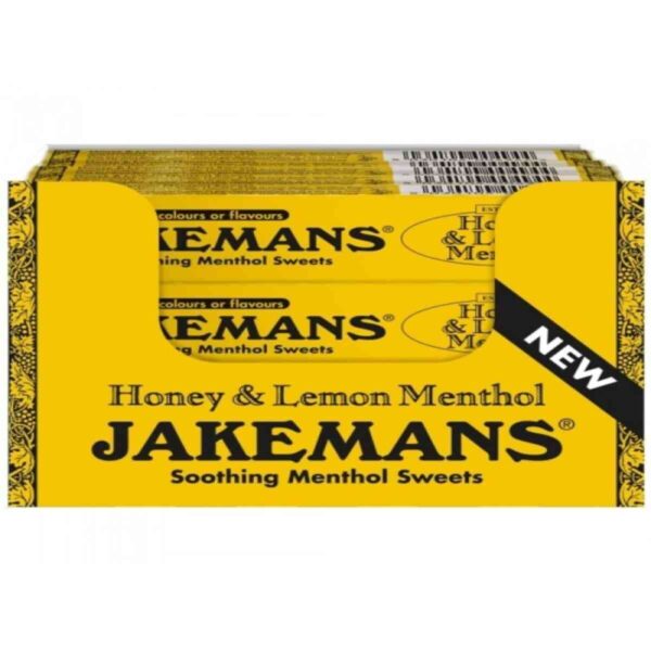 Jakemans Honey & Lemon Menthol Sweets