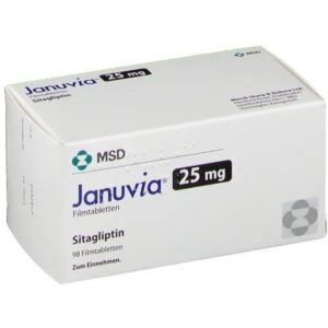 Buy Januvia 25mg Tablets - Sitagliptin 25mg, 28's - Dock Pharmacy