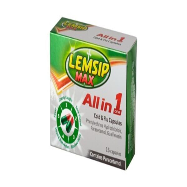 Lemsip Max All In One Capsules