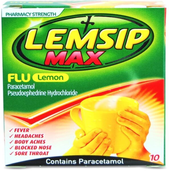 Lemsip Max Flu Lemon Sachets