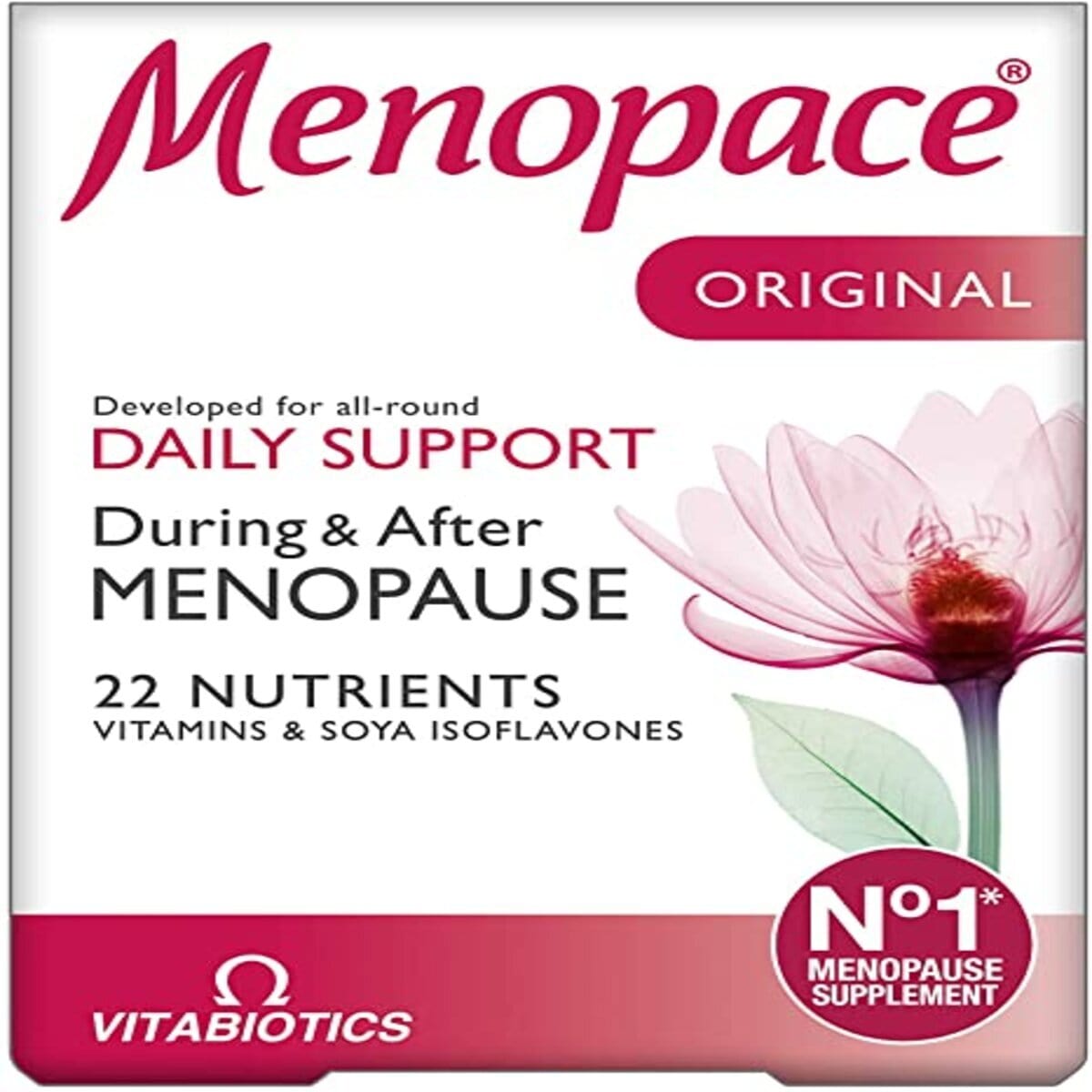 Buy Vitabiotics Menopace Tablets, 90 Tablets - Dock Pharmacy