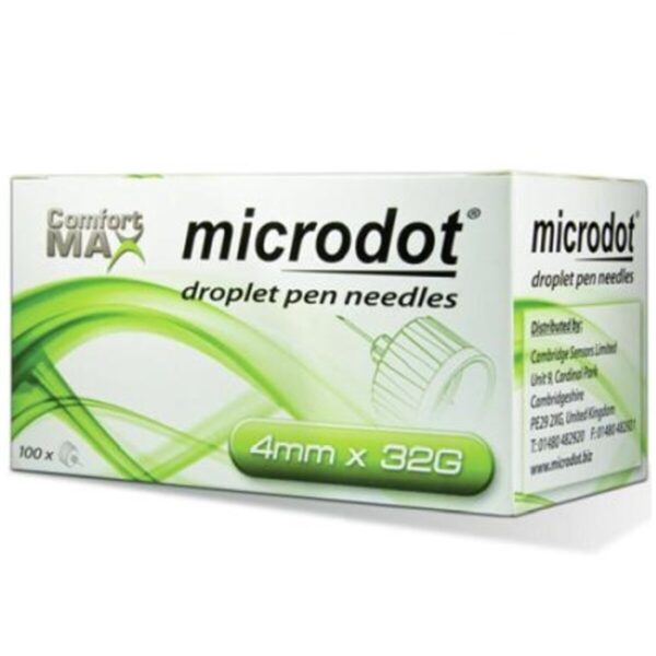 Microdot Droplet Pen Needles 4mm 32G