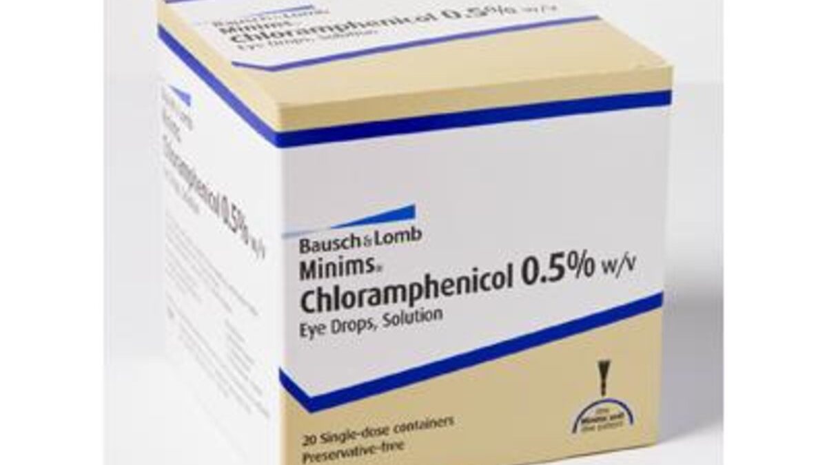 Chloramphenicol for cats eyes best sale