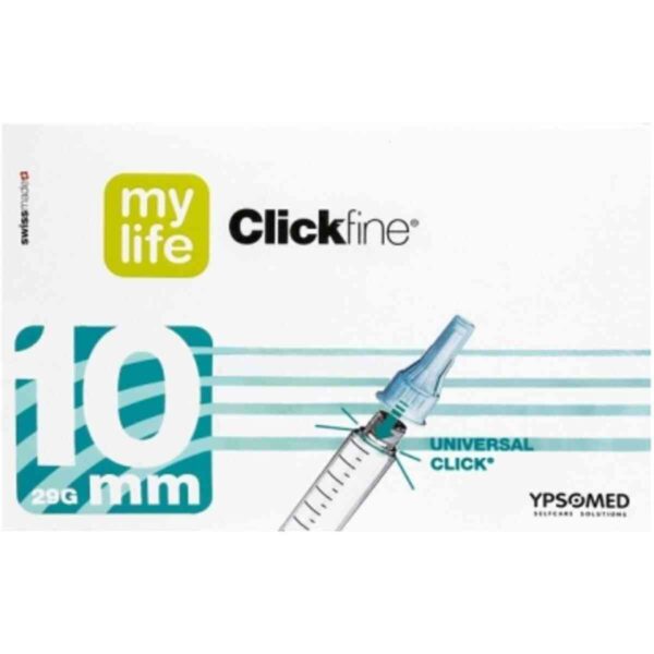 Mylife Clickfine Pen Needles 10mm