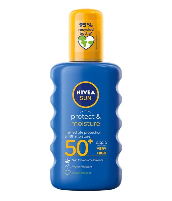 Buy NIVEA SUN Protect and Moisture SPF50+ Lotion 200ml