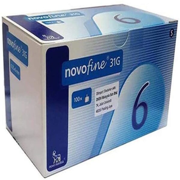 Novofine Insulin Pen Needles 31G 6mm