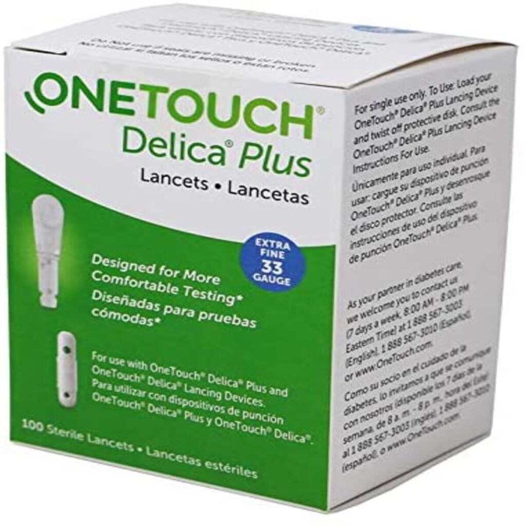 Buy One Touch Delica Plus Lancets, 200 Lancets - Dock Pharmacy